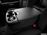  Front center console with closed lid, from driver's side looking down photo